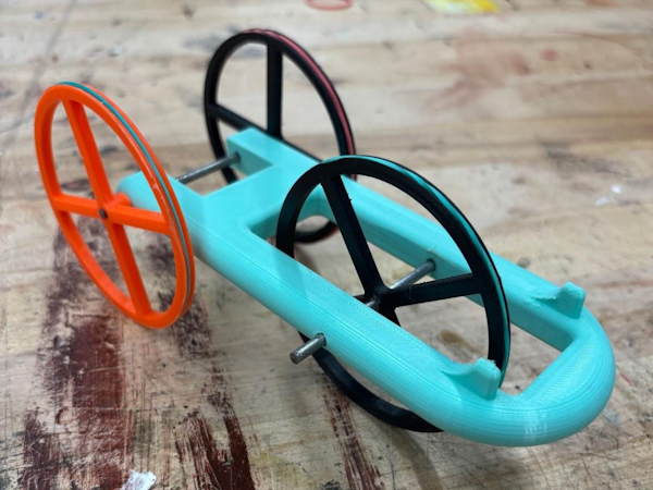 Elastic Vehicle Drivetrain